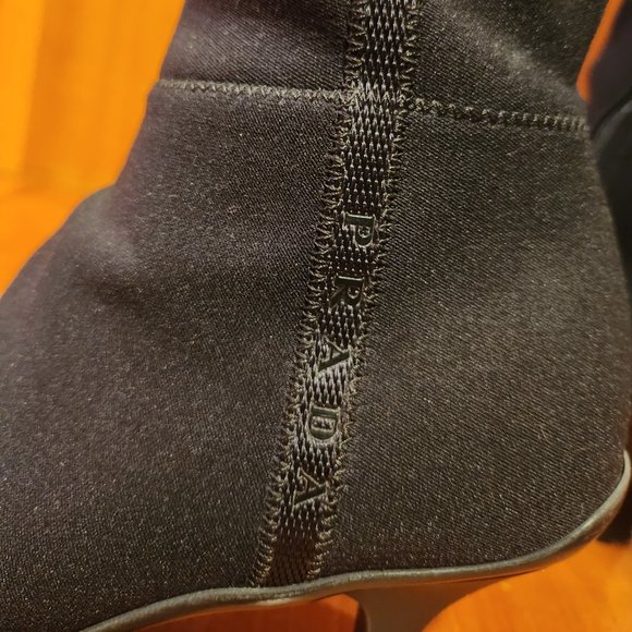 Women's black  Prada sport boots. Size 37½. - Picture 8 of 14
